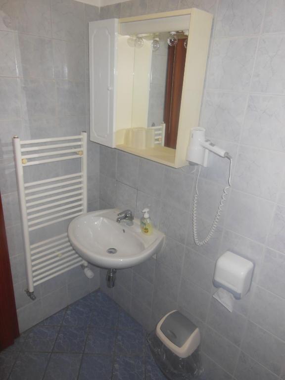 Koupelna v ubytování Hotel Pri Belokranjcu