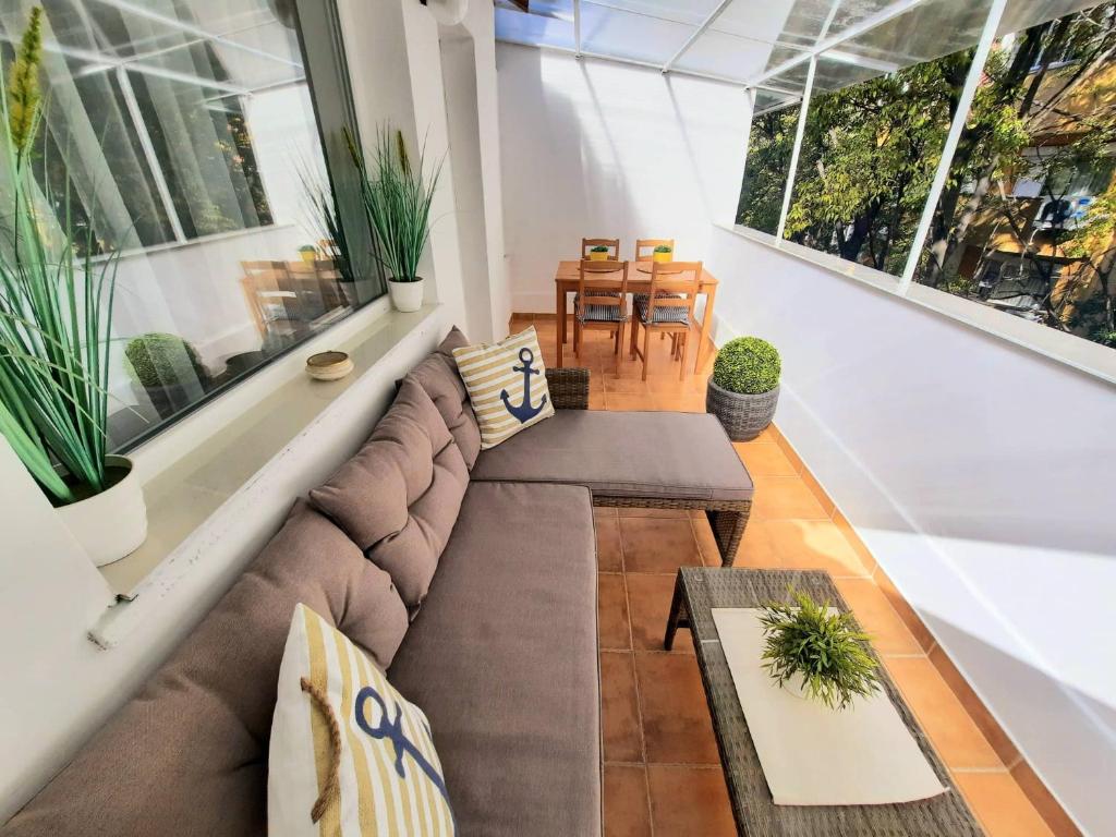 Posezení v ubytování VARNA NAUTICAL Apartment