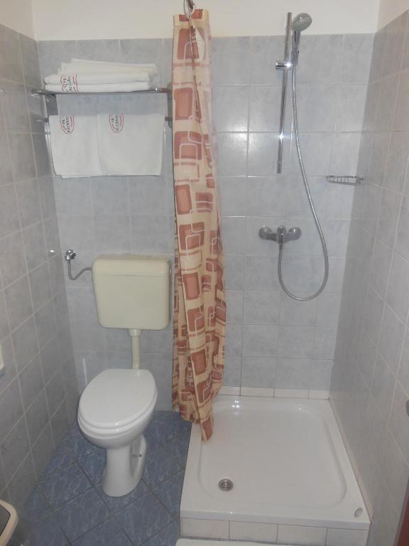 Koupelna v ubytování Hotel Pri Belokranjcu