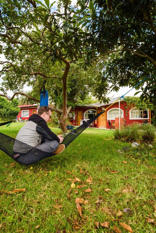 Zahrada ubytování Casa Elalu