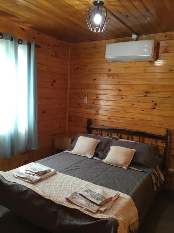 Postel nebo postele na pokoji v ubytování Posada Enki