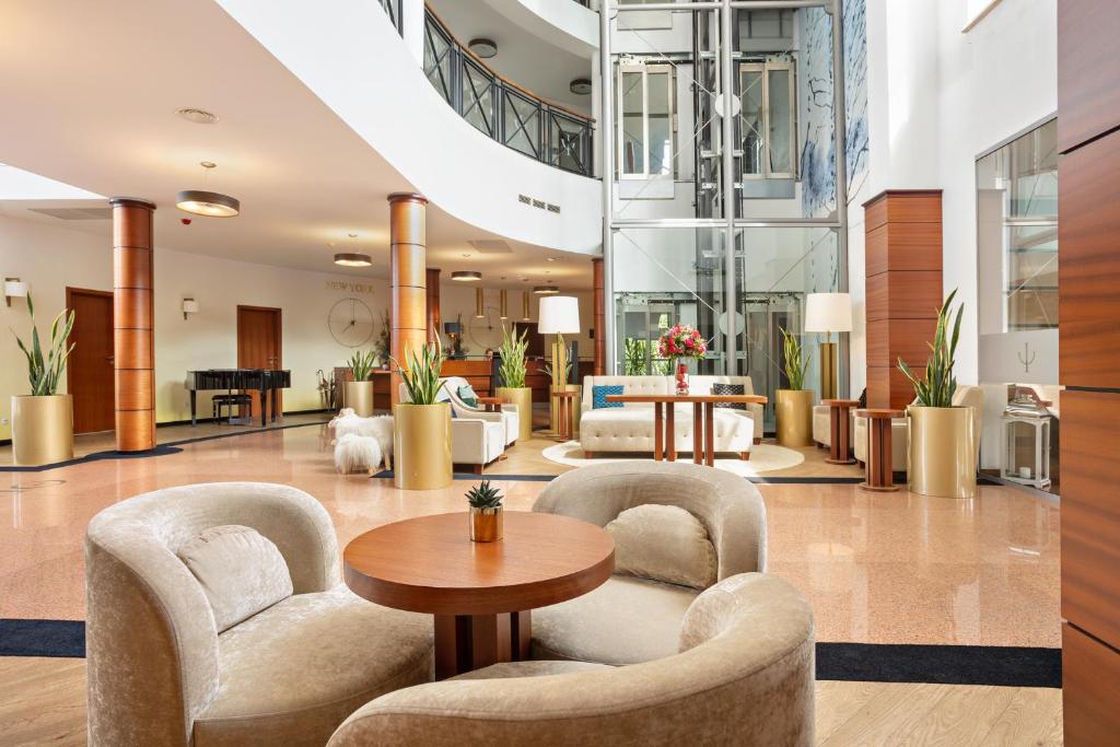 Posezení v ubytování Hotel Olympic Spa & Wellness