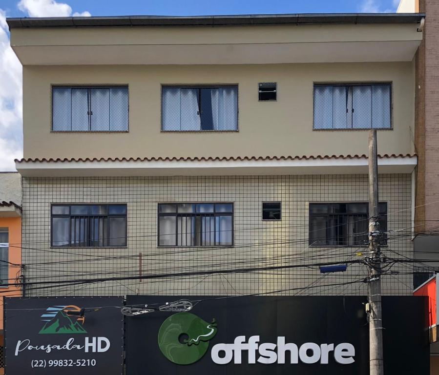 O edifício em que a pousada se localiza