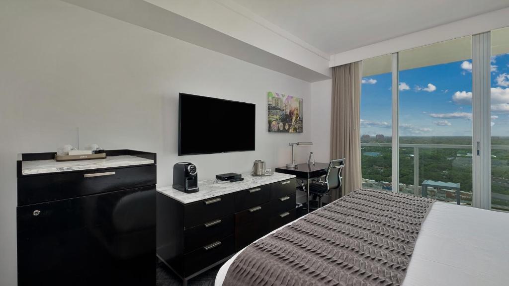 Hotel Arya BW Premier Collection - Chambre King Avec Vue Sur La Baie Et Balcon