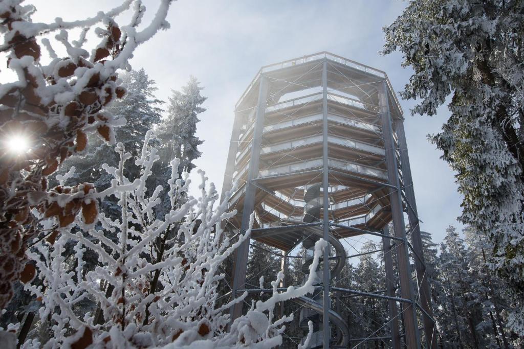 Hotel Barborka durante l'inverno