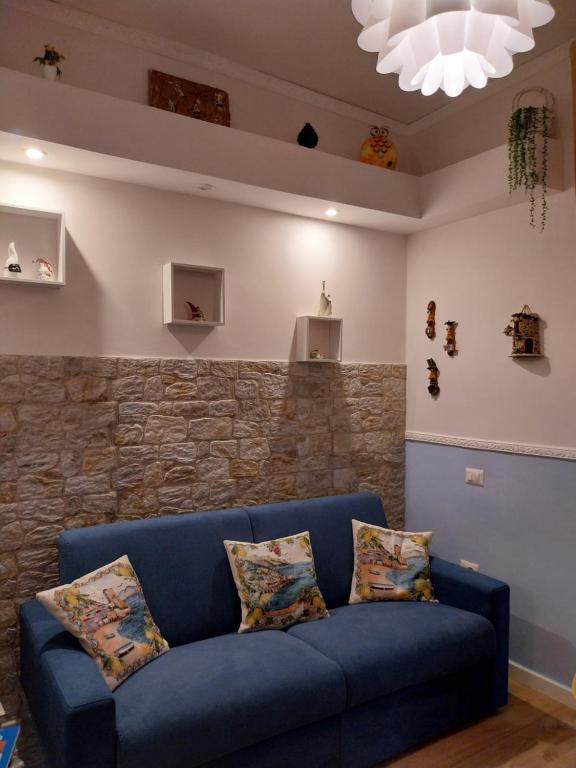 Część wypoczynkowa w obiekcie Fra&Fra's home nel cuore del centro storico di Napoli