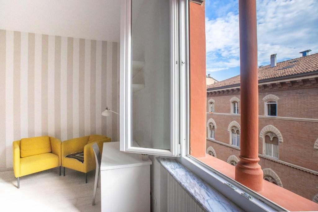 Posedenie v ubytovaní Incantevole appartamento nel cuore di Bologna