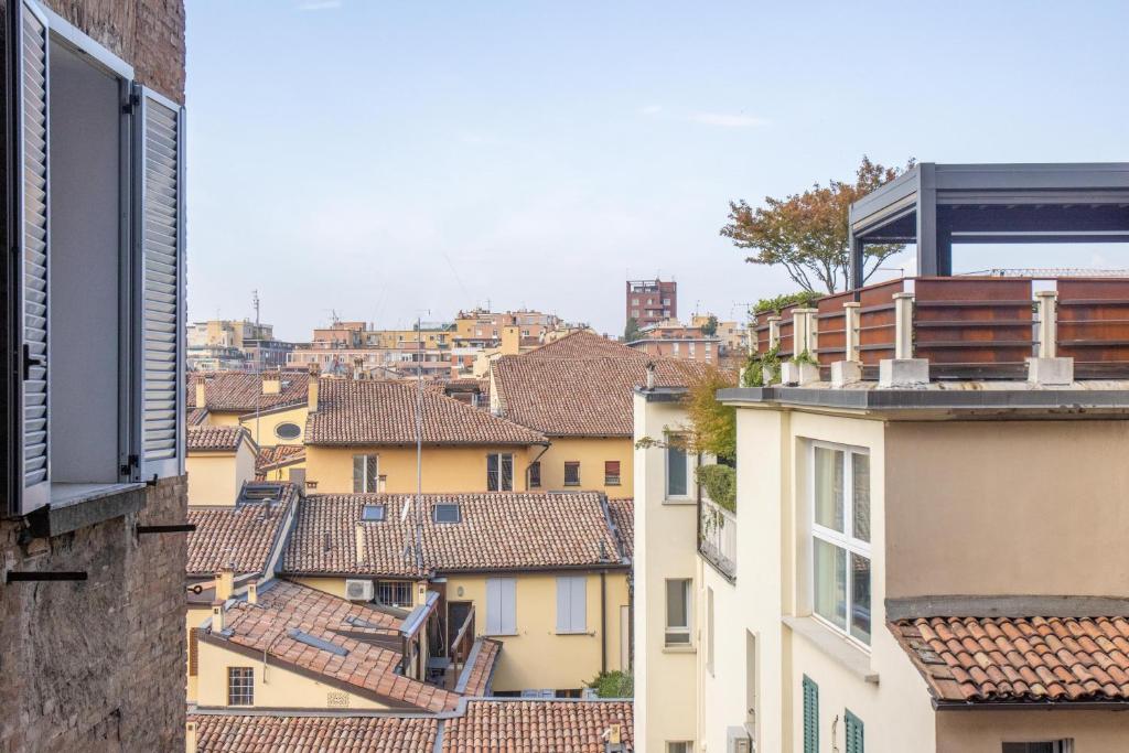 Výhľad na mesto Bologna alebo výhľad na mesto priamo z apartmánu
