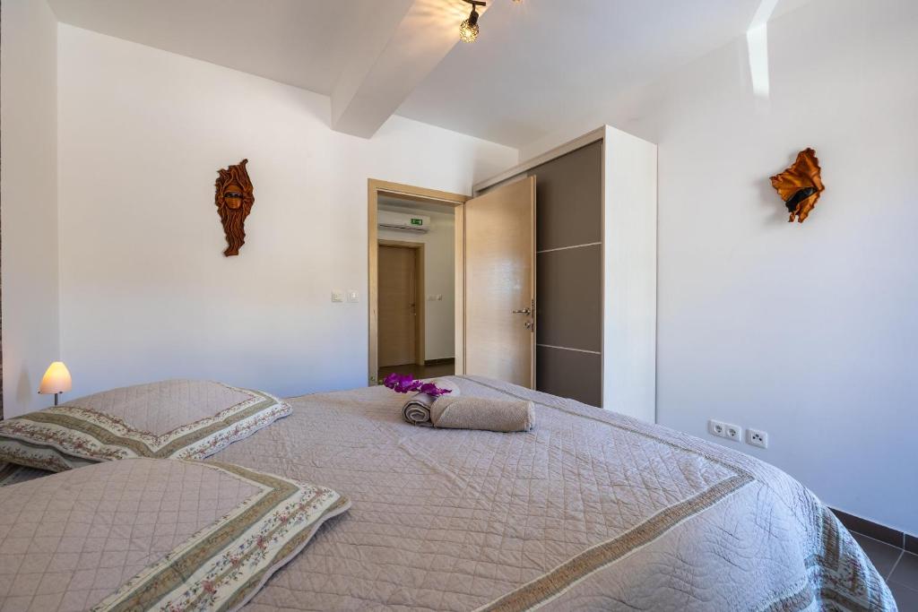 Posteľ alebo postele v izbe v ubytovaní Apartment Flandria