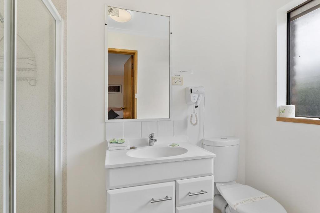 Koupelna v ubytování Martin Cash Motel