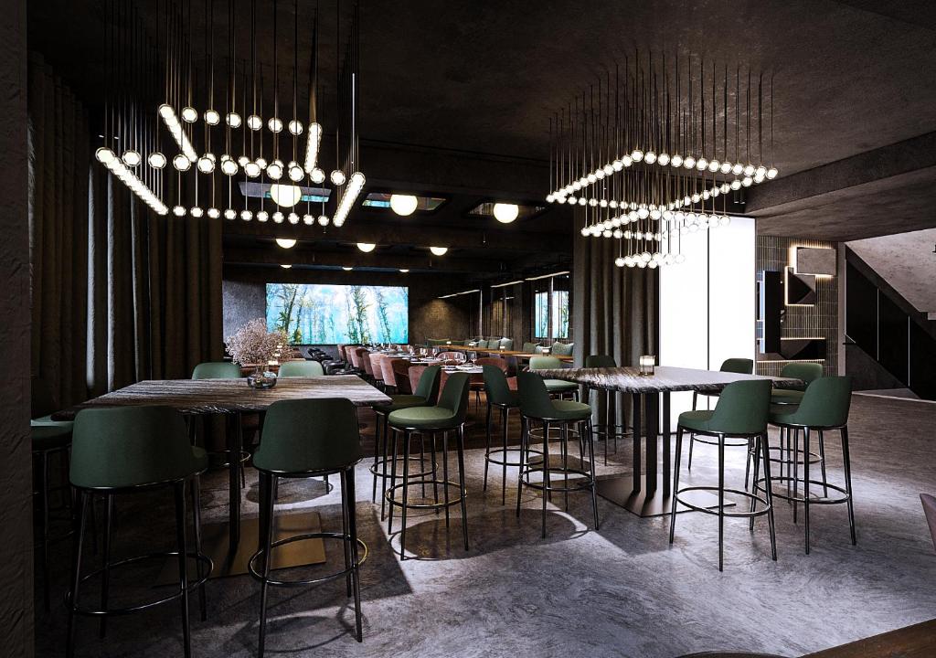 Posezení v ubytování Magic Hotel & Apartments Kløverhuset