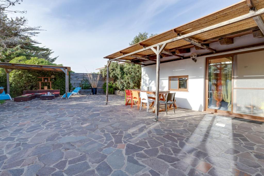 Patio nebo venkovní prostory v ubytování Samarighouse