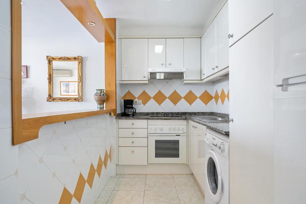 Kuchyň nebo kuchyňský kout v ubytování Hauzify I Apartament Gavina