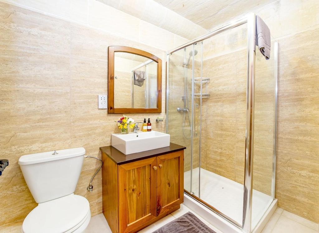 Koupelna v ubytování Ta Rena Holiday Home
