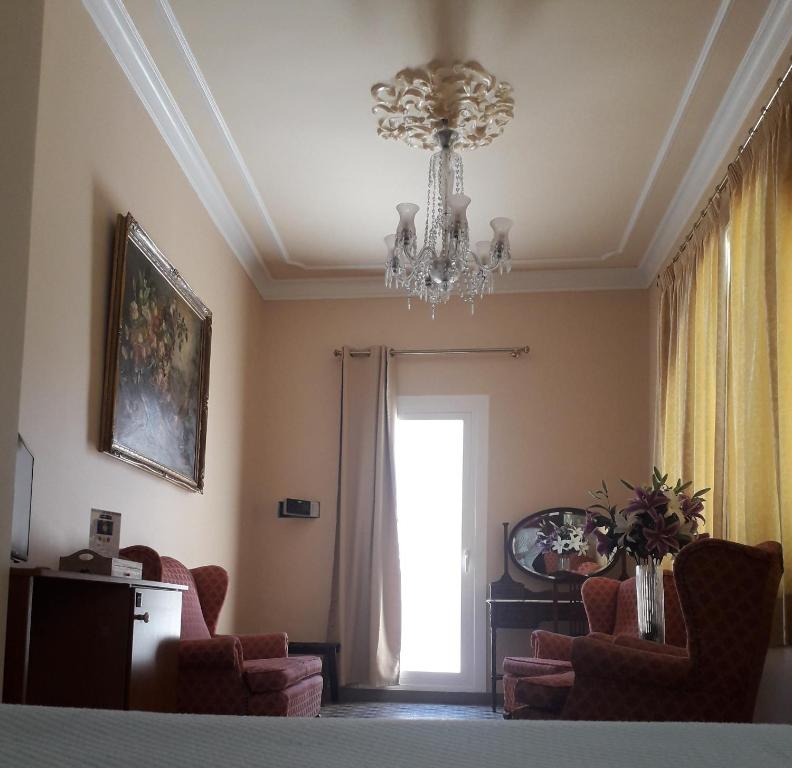Posezení v ubytování Hotel Noucentista