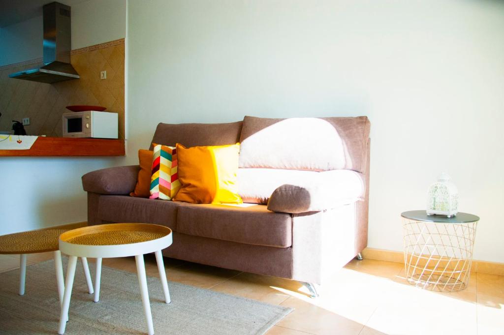Posezení v ubytování La Concha Beach apartament