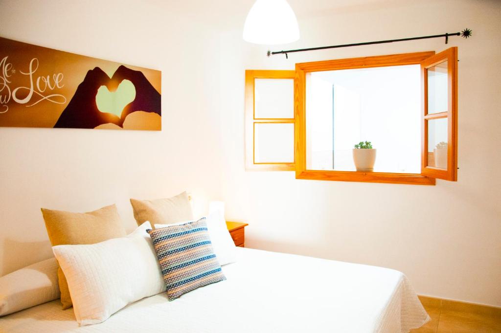 Postel nebo postele na pokoji v ubytování La Concha Beach apartament