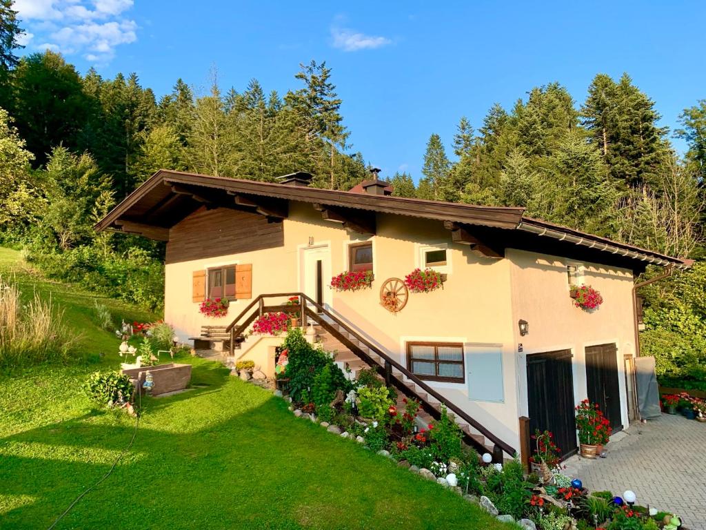 Zahrada ubytování Sunnseit Lodge - Kitzbüheler Alpen
