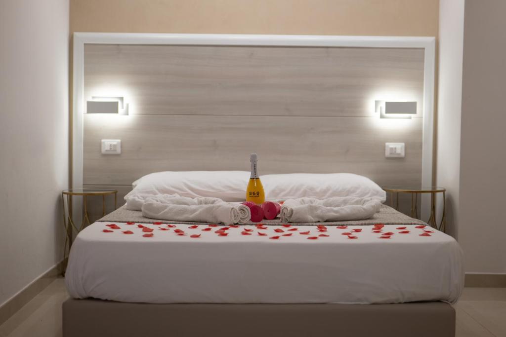 Postel nebo postele na pokoji v ubytování B&B Jerocades