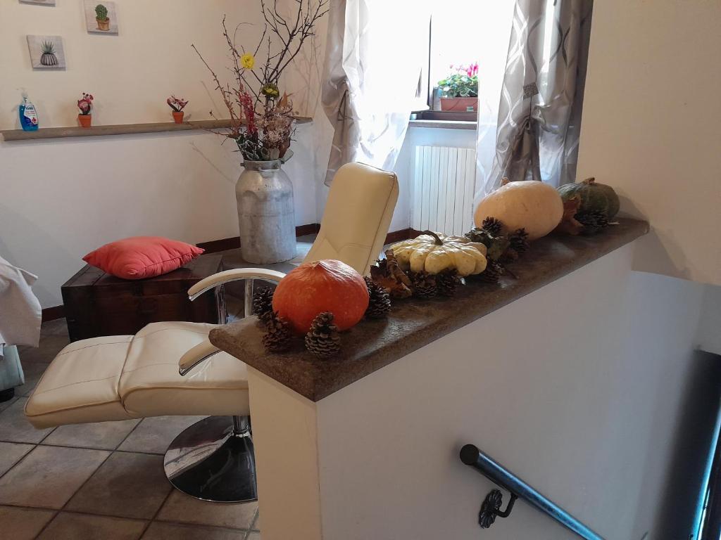 Część wypoczynkowa w obiekcie A casa di Grazia