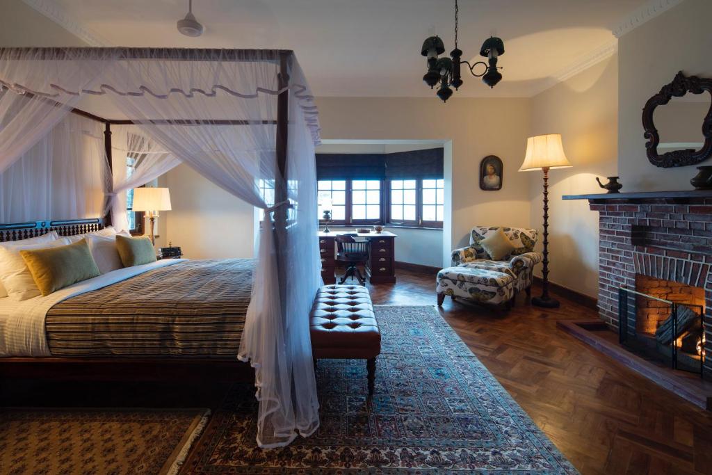 Postel nebo postele na pokoji v ubytování Ceylon Tea Trails - Relais and Chateaux