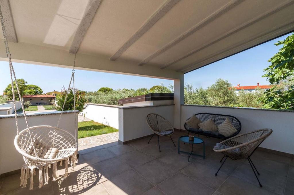 Balkon lub taras w obiekcie Casa Minina