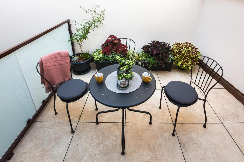 Posezení v ubytování Apáca 30 Apartman **** Győr