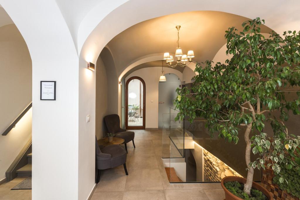 Posezení v ubytování Apáca 30 Apartman **** Győr