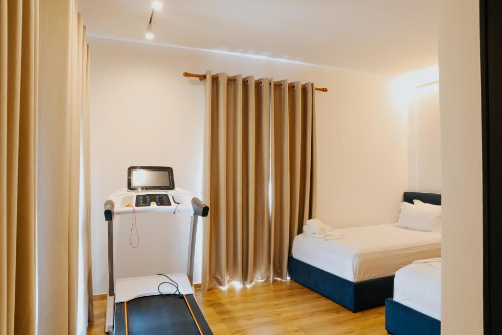 Uma cama ou camas num quarto em Sharm Hotel Luxury