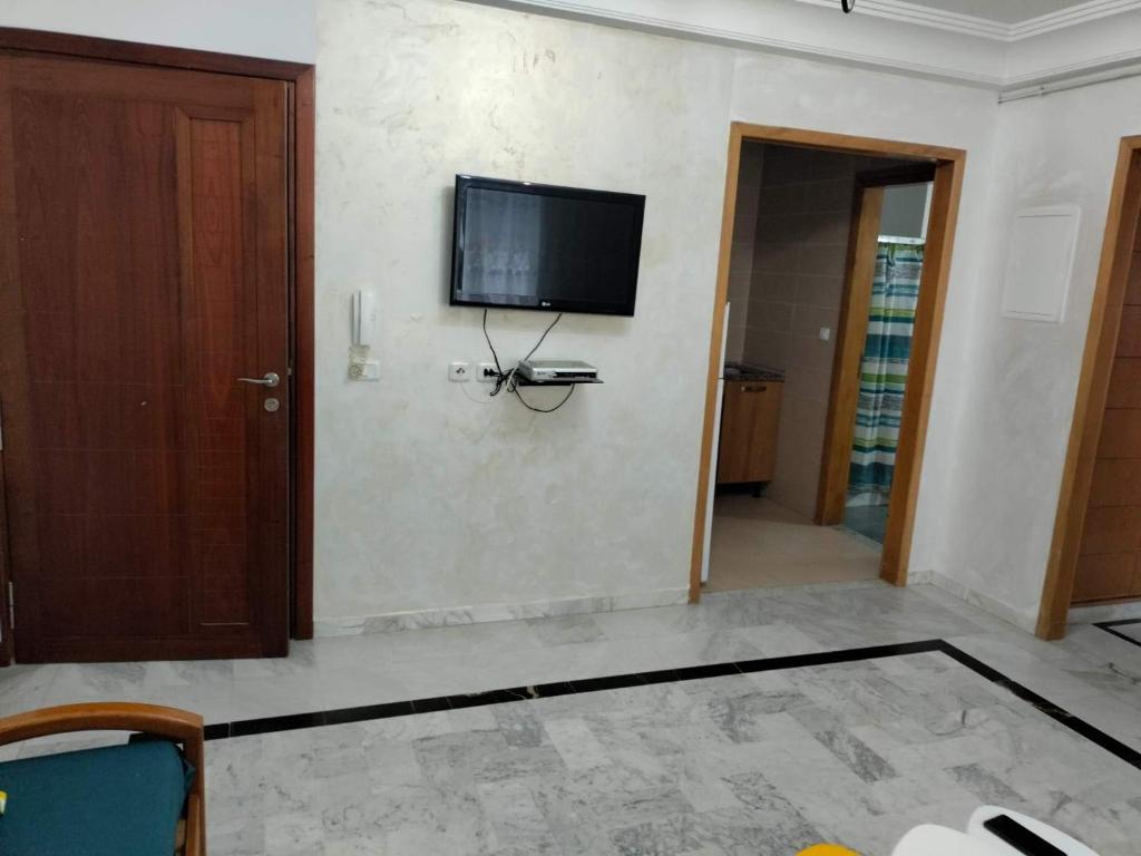 TV a/nebo společenská místnost v ubytování Magnifique loft D6