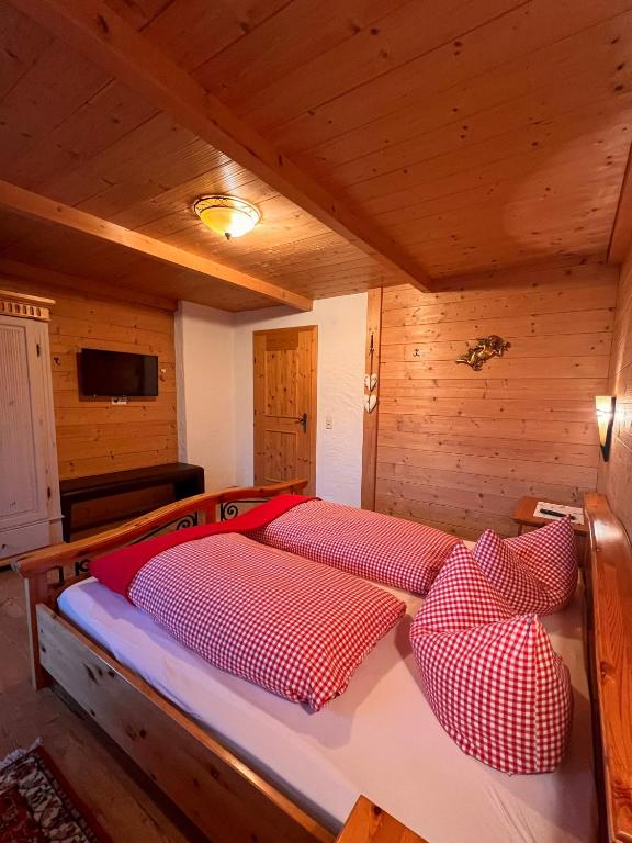Postel nebo postele na pokoji v ubytování Fürstenhof