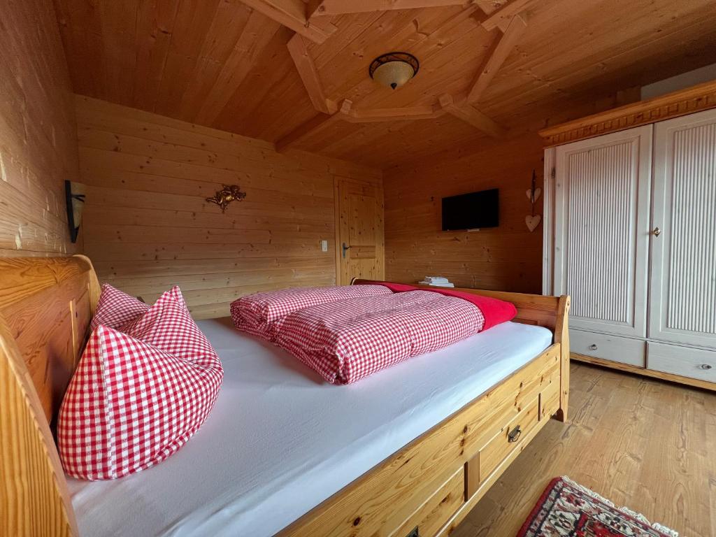 Postel nebo postele na pokoji v ubytování Fürstenhof