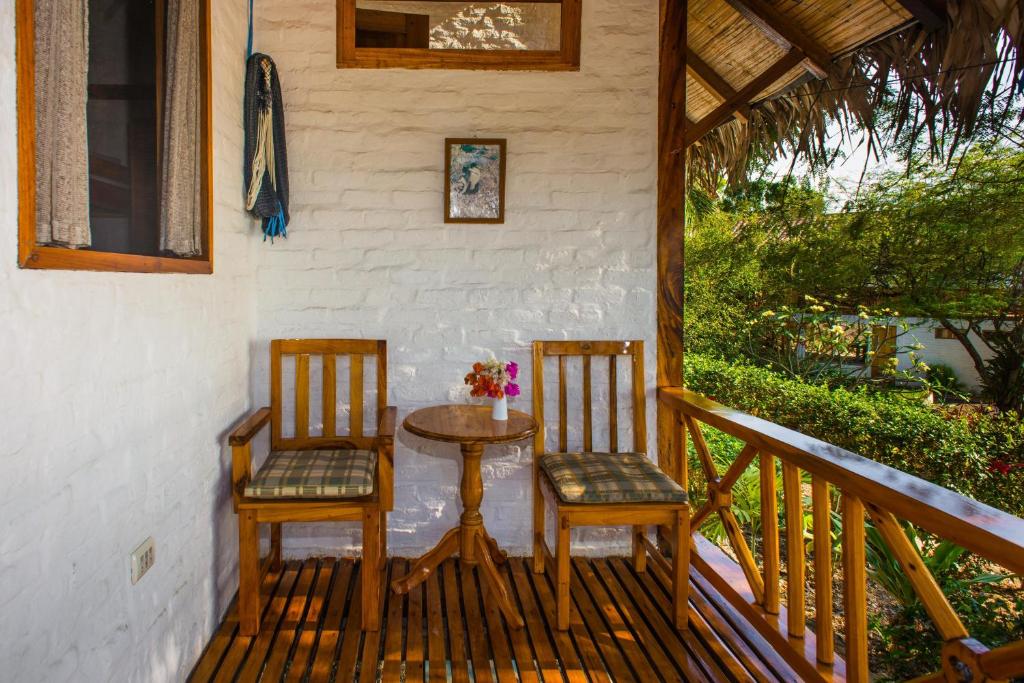 Balkón nebo terasa v ubytování Hosteria La Terraza