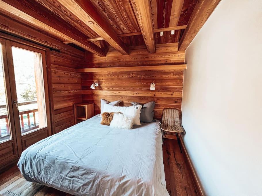 Posteľ alebo postele v izbe v ubytovaní La Cabane, Superbe Duplex à 5 min des pistes