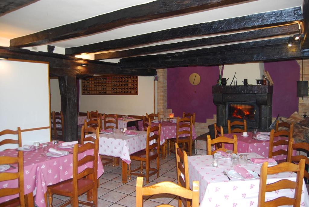 Restaurace v ubytování Matxitxulo Family Rooms