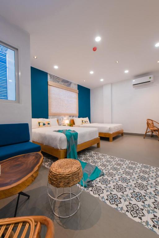 Posezení v ubytování Shoho Hotel Nha Trang