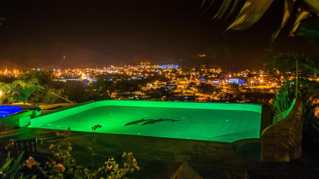 Bazén v ubytování Hosteria La Terraza nebo v jeho okolí