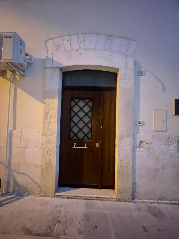 The facade or entrance of Palazzo Armony