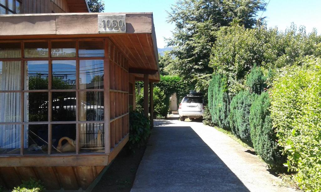 Zahrada ubytování Hostal Kutralwe