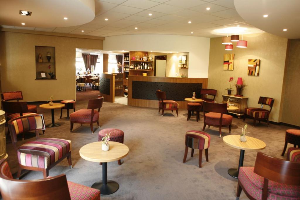 Posezení v ubytování Hôtel Normandie Spa