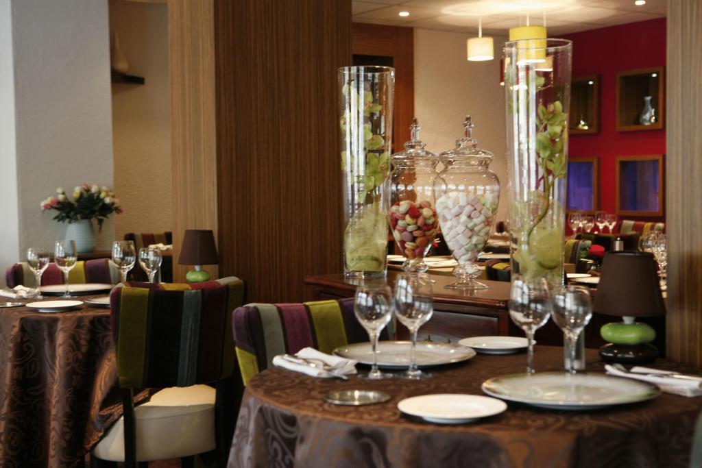 Posezení v ubytování Hôtel Normandie Spa