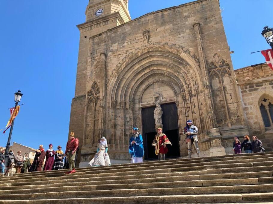 Casa típica aragonesa. vendégei