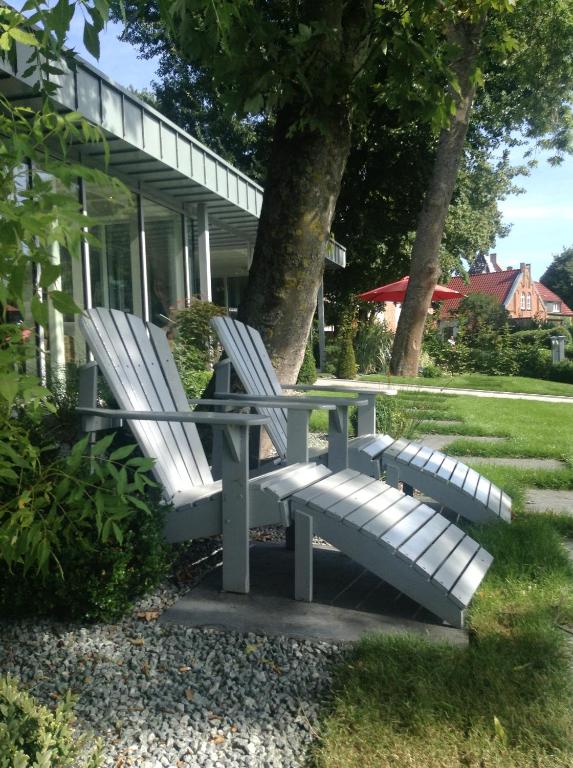 Zahrada ubytování Hotel Leegerpark