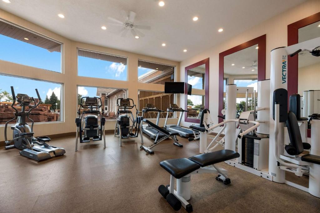 Fitness centrum a/nebo fitness zařízení v ubytování Best Western Plus Cedar City