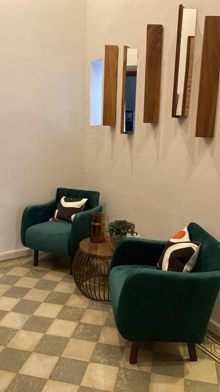 Posezení v ubytování Casa Irake