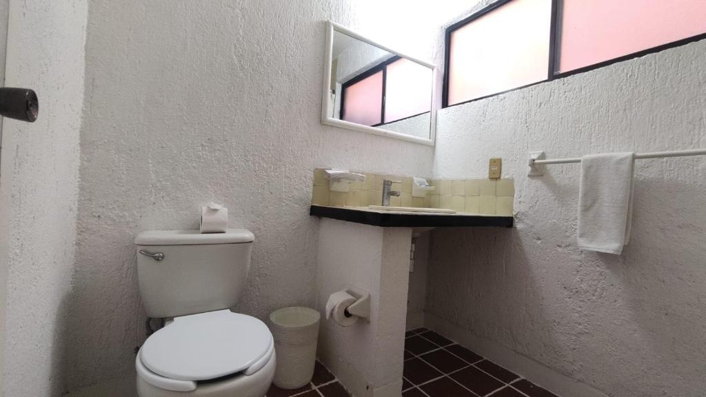 Koupelna v ubytování Hotel La Rinconada Tequisquiapan