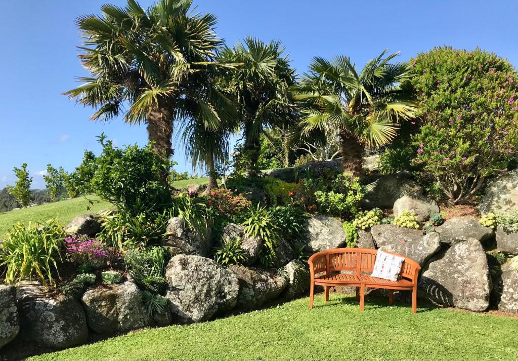 Zahrada ubytování Sunset Point Kerikeri