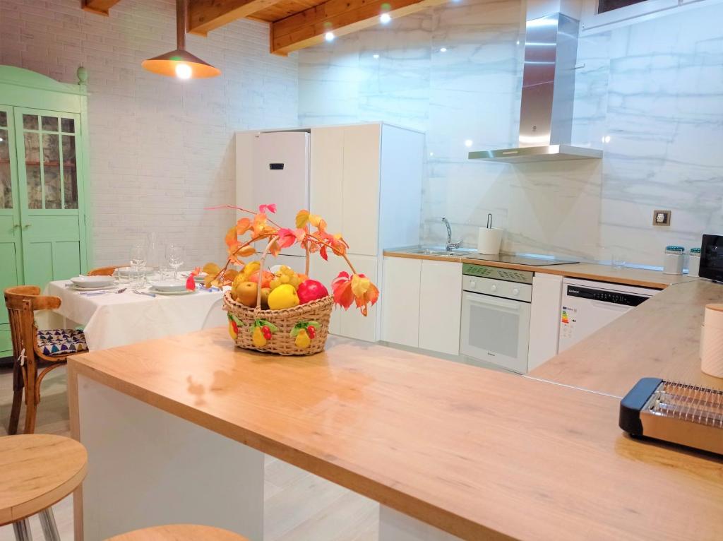 A kitchen or kitchenette at Magia en el Arco