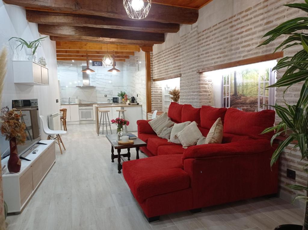 A seating area at Magia en el Arco