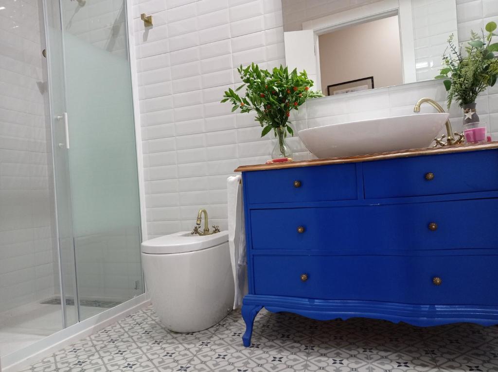A bathroom at Magia en el Arco